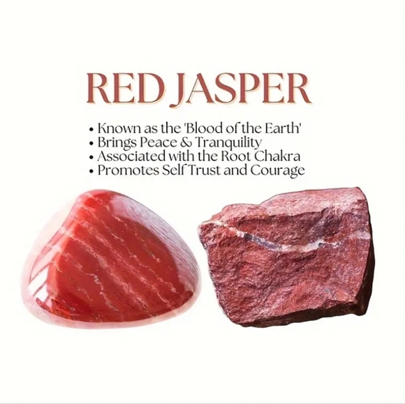 INNER STRENGTH Bracelet | Natural Stone Golden Tiger Eye, Black Onyx, Red Jasper - Picture 4 of 8